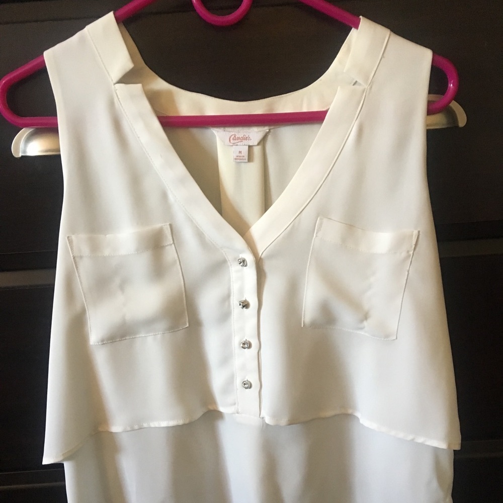 M Candies White Blouse